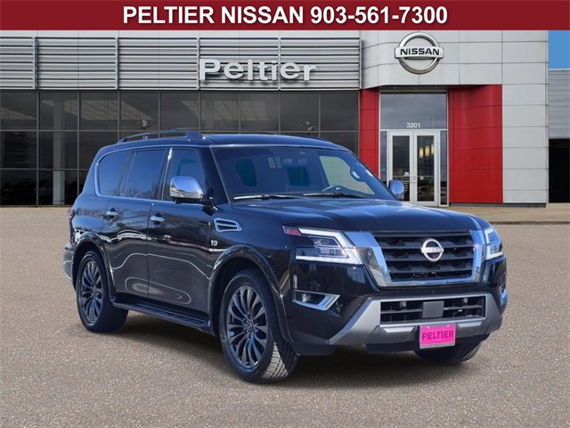 Certified 2022 Nissan Armada Platinum w/ Captain's Chairs Package