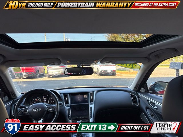 Used 2022 INFINITI Q50 Luxe w/ Cargo Package AWD/4WD image 12