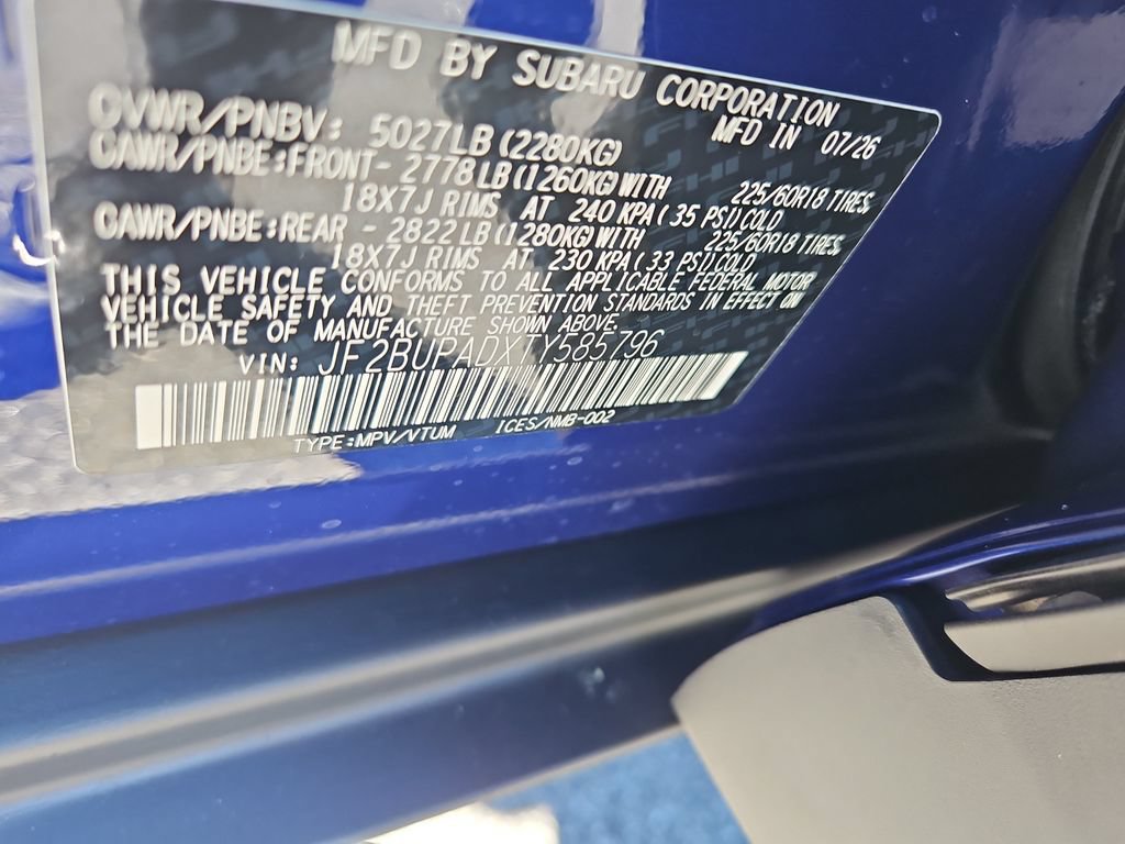 New 2026 Subaru Outback Premium AWD/4WD image 21