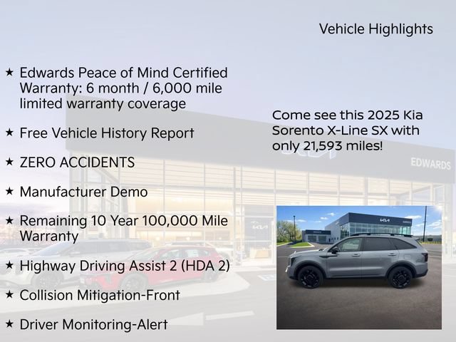 Used 2025 Kia Sorento SX AWD/4WD image 10