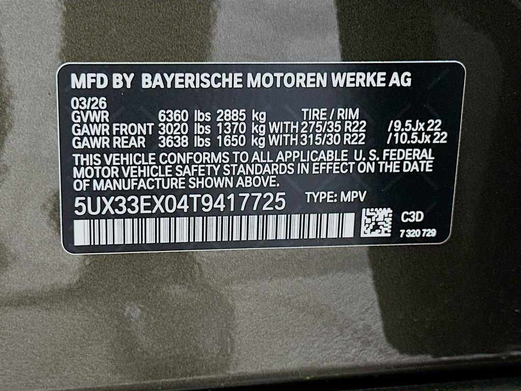 New 2026 BMW X6 xDrive40i w/ Climate Comfort Package image 24