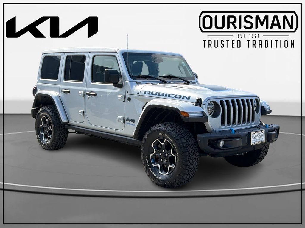 Used 2022 Jeep Wrangler Unlimited Rubicon 4xe w/ Steel Bumper Group
