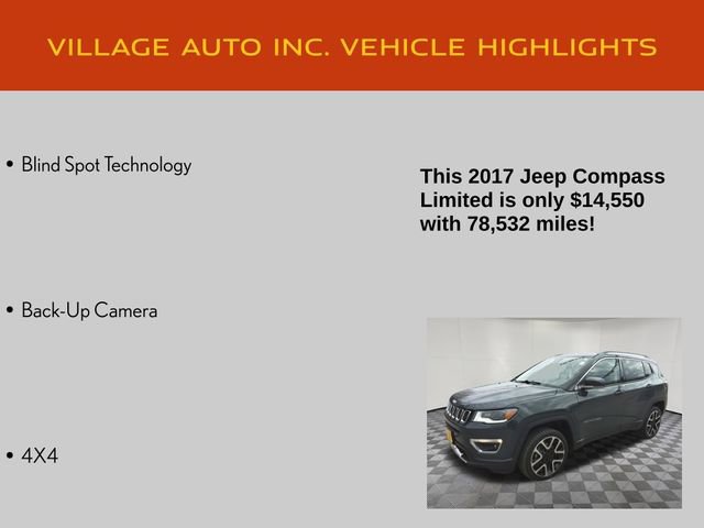 Used 2017 Jeep Compass Limited AWD/4WD image 14