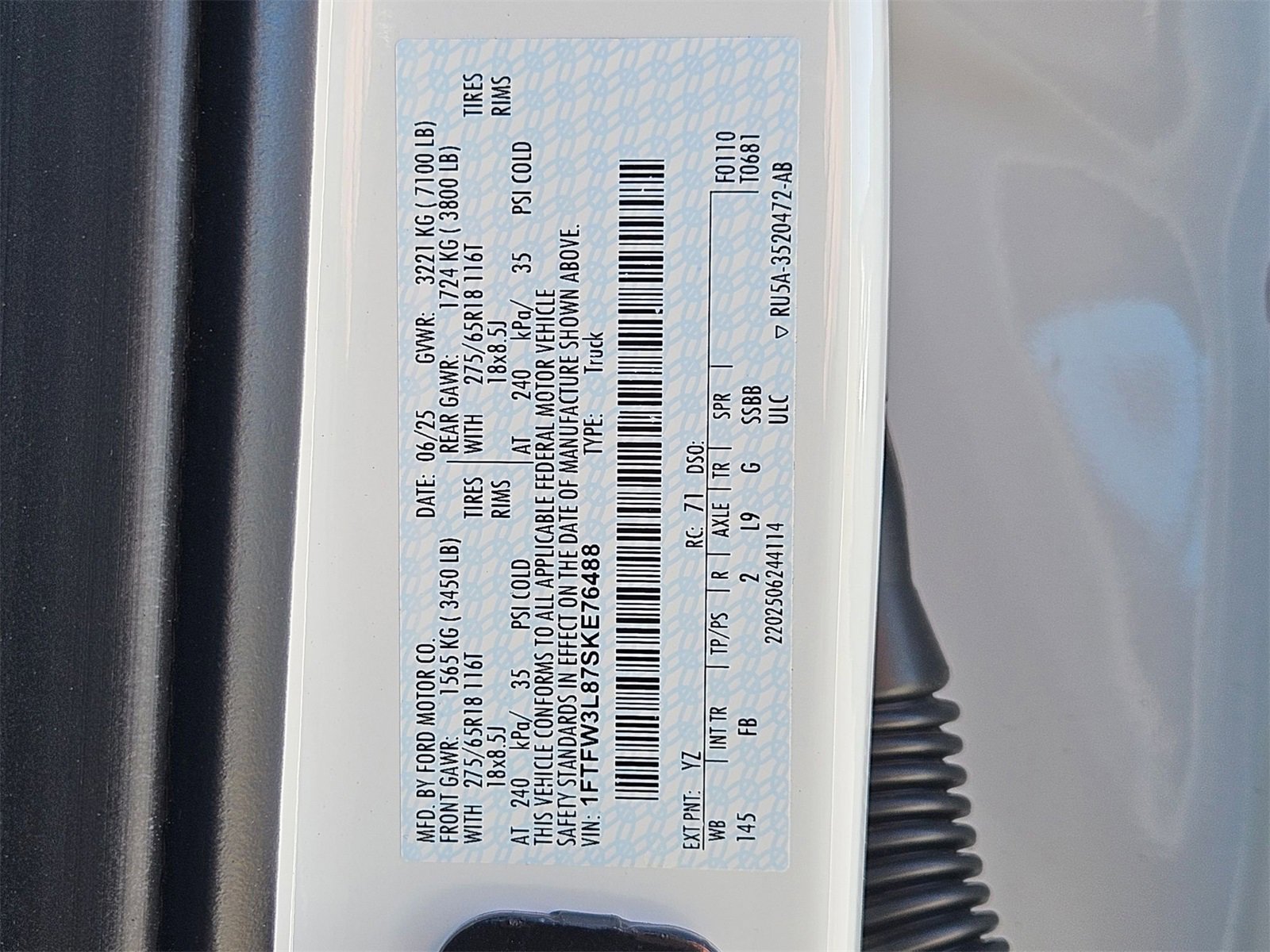 New 2025 Ford F150 XLT w/ Equipment Group 302A MID image 25