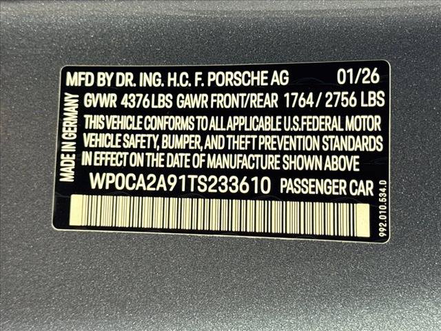 New 2026 Porsche 911 Carrera T RWD image 26