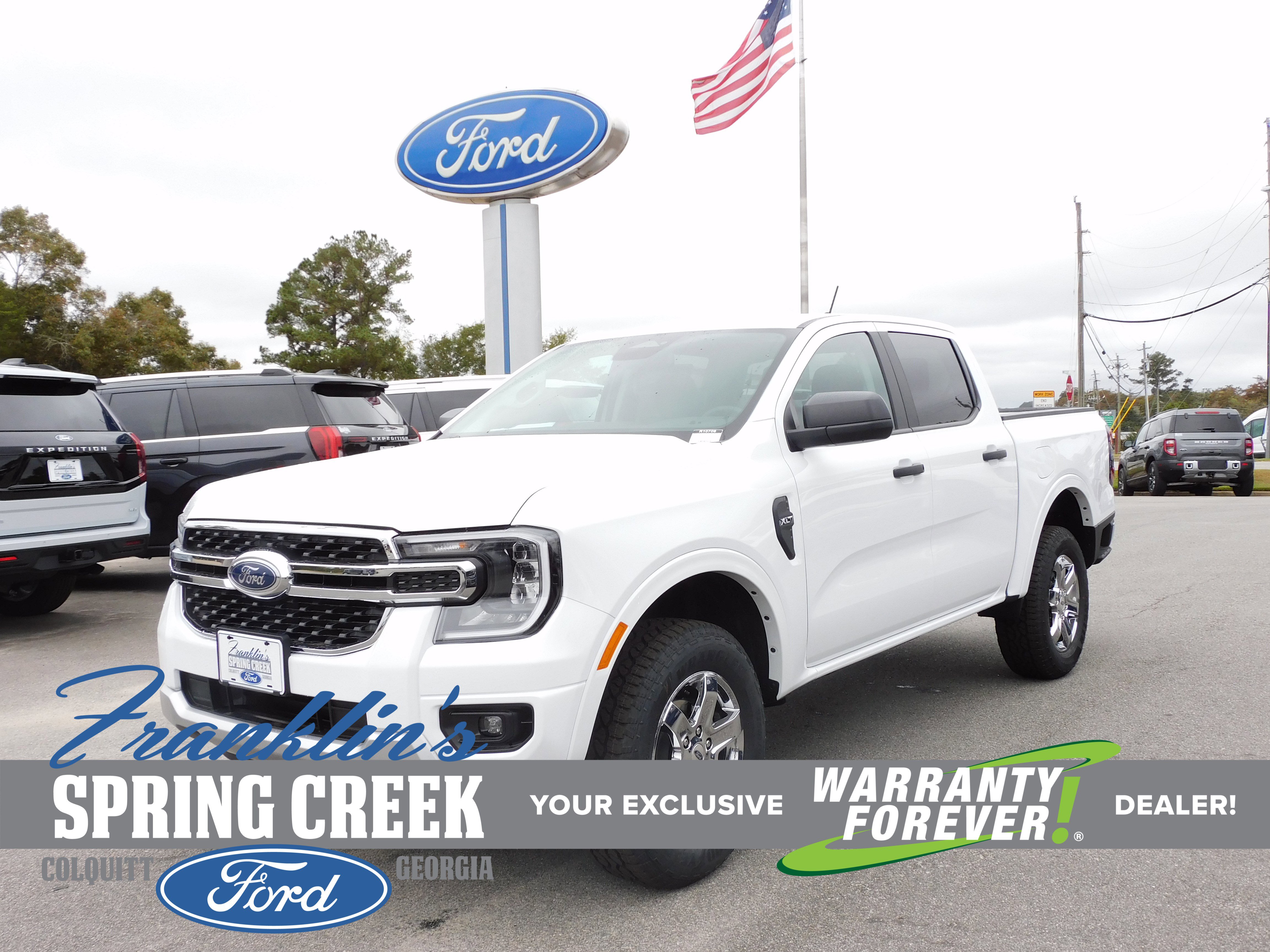 New 2025 Ford Ranger XLT w/ Chrome Accent Package