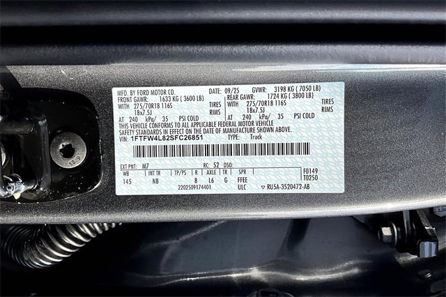 New 2025 Ford F150 Tremor w/ Equipment Group 402A High image 13