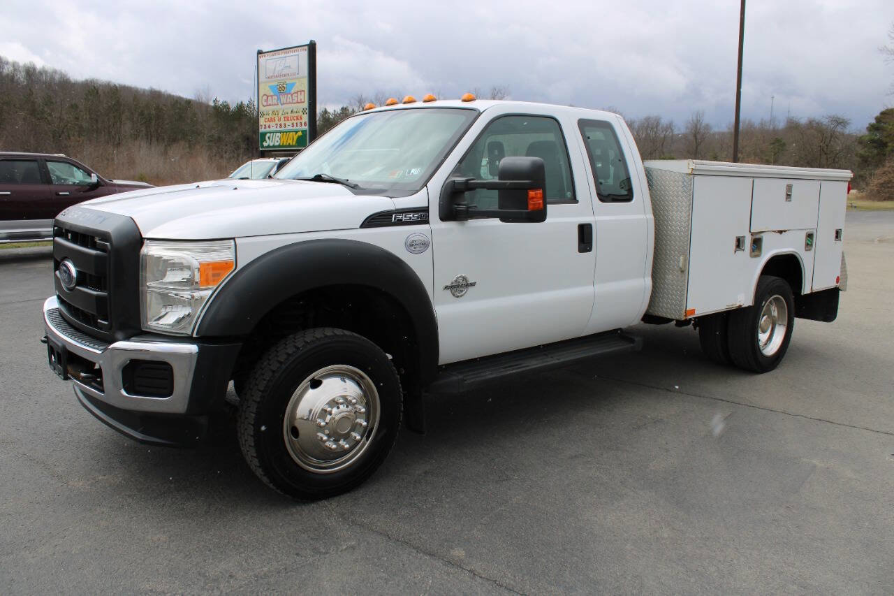 Used 2014 Ford F550 4x4 SuperCab Super Duty