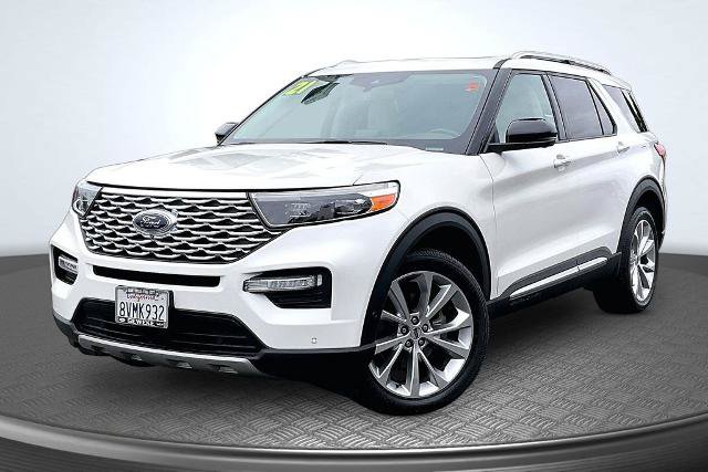 Certified 2021 Ford Explorer Platinum w/ Equipment Group 601A AWD/4WD image 1