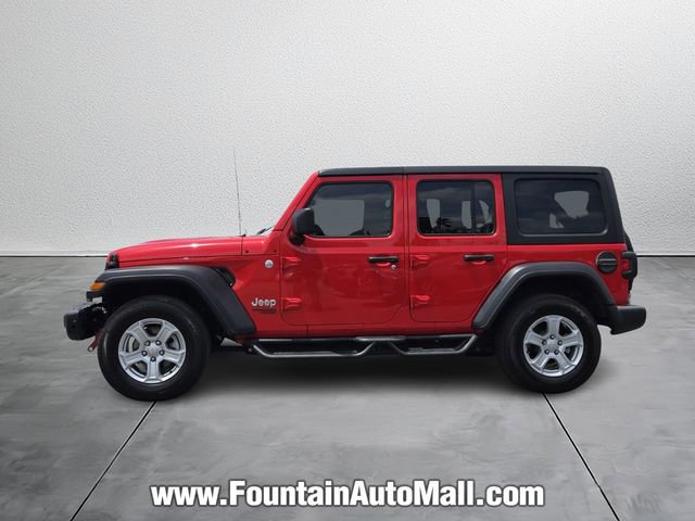 Used 2021 Jeep Wrangler Unlimited Sport AWD/4WD image 2