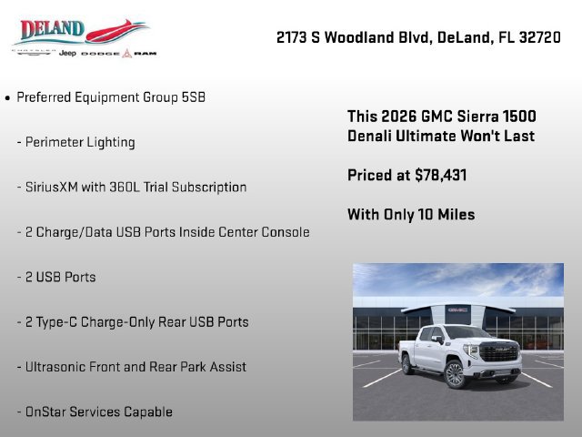 New 2026 GMC Sierra 1500 Denali Ultimate AWD/4WD image 35