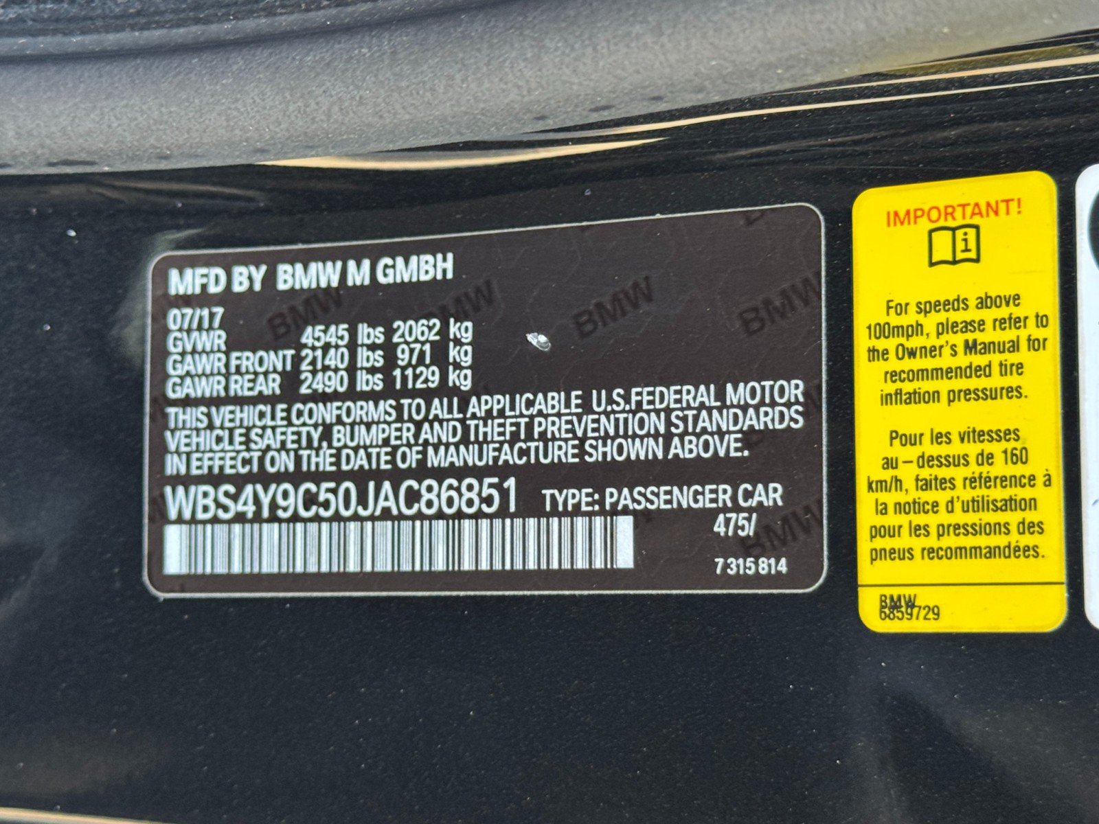 Used 2018 BMW M4 Coupe RWD image 38