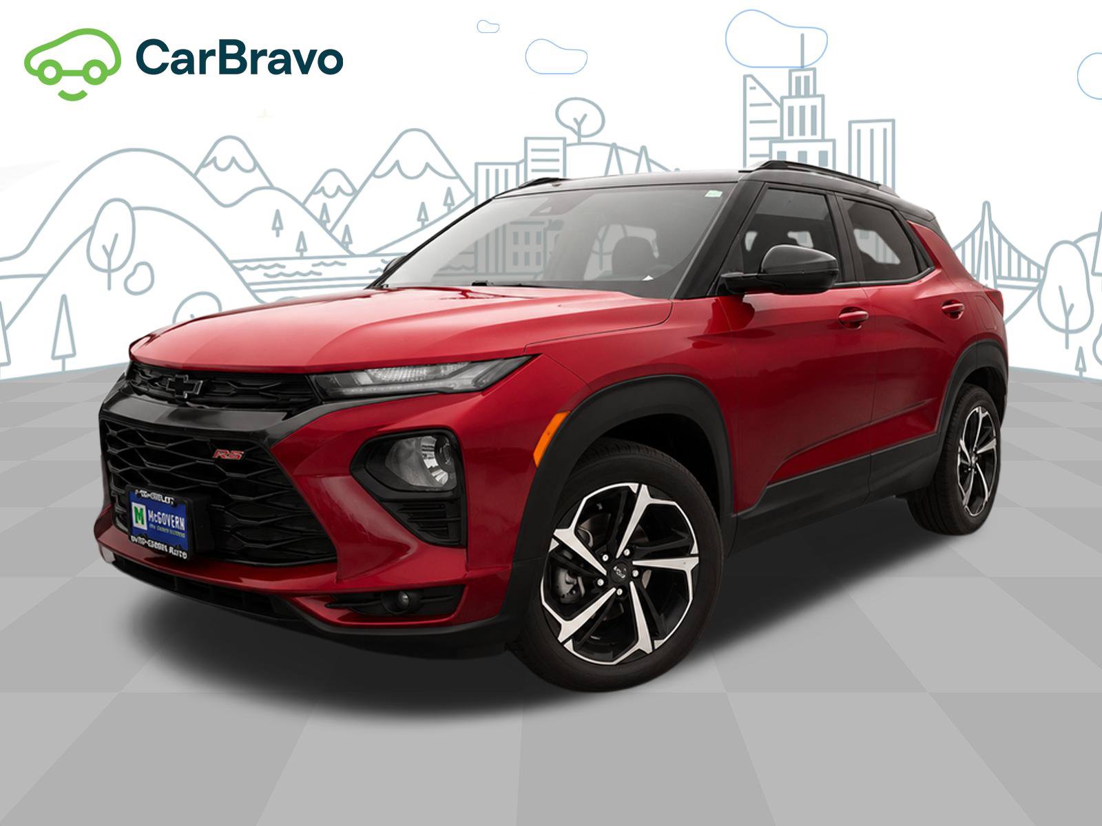 Used 2021 Chevrolet TrailBlazer RS w/ Sun and Liftgate Package AWD/4WD image 31