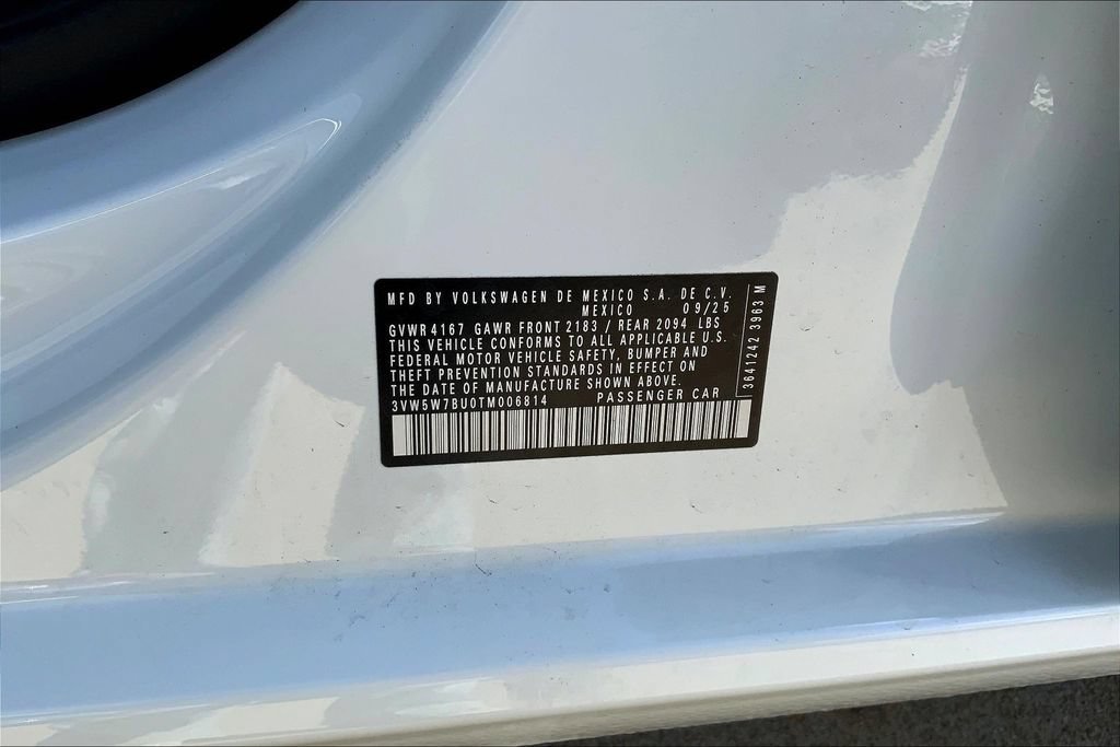 Certified 2026 Volkswagen Jetta S FWD image 8