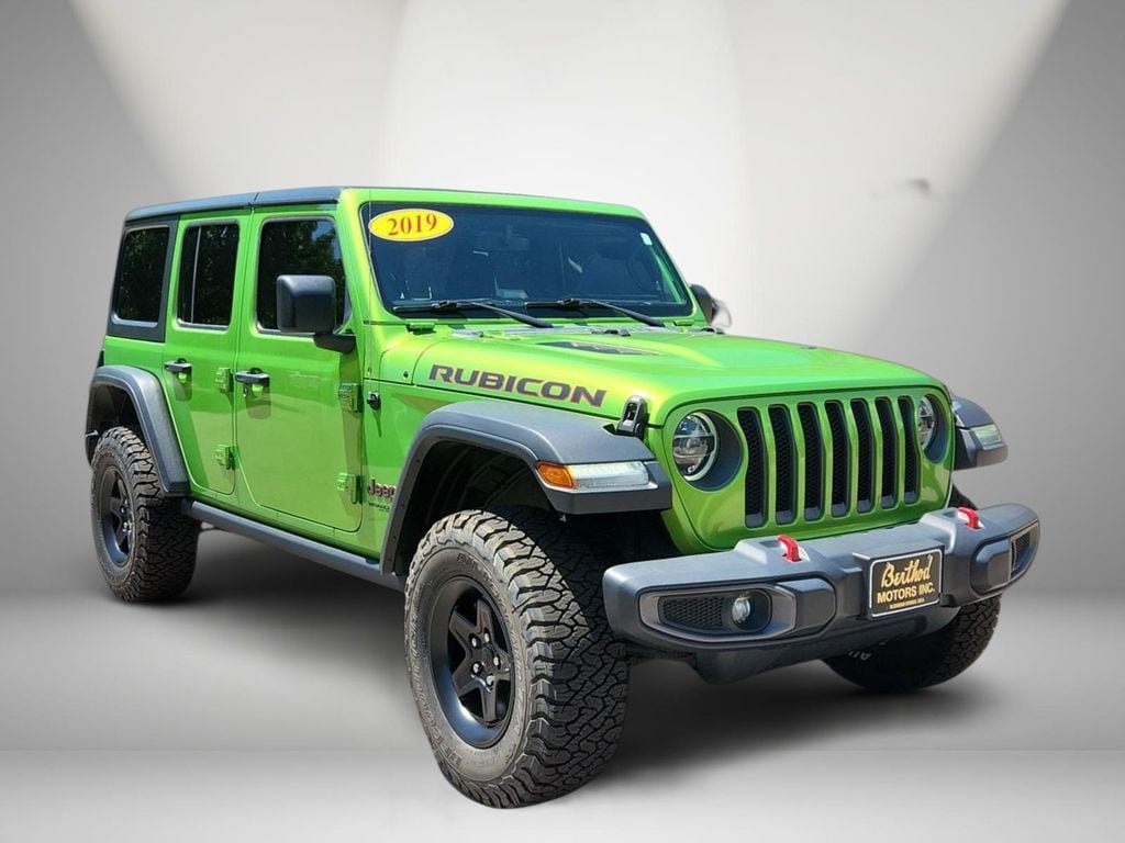 Used 2019 Jeep Wrangler Unlimited Rubicon w/ Uconnect 4C Nav & Sound Group