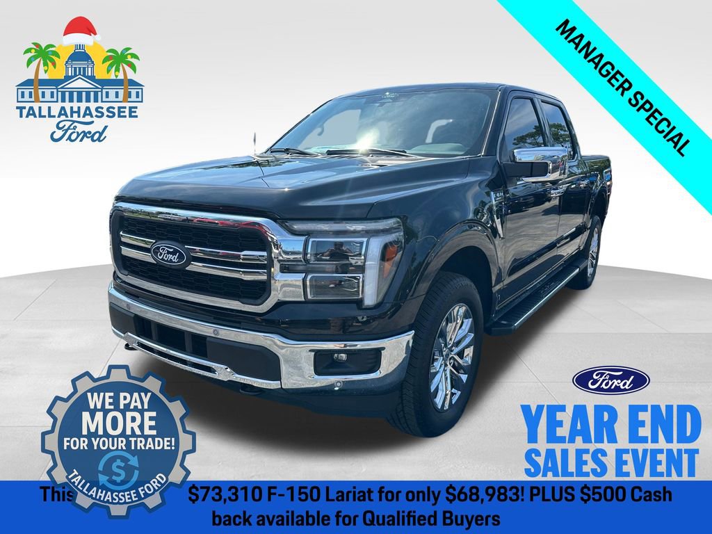 New 2025 Ford F150 Lariat w/ Equipment Group 501A Mid