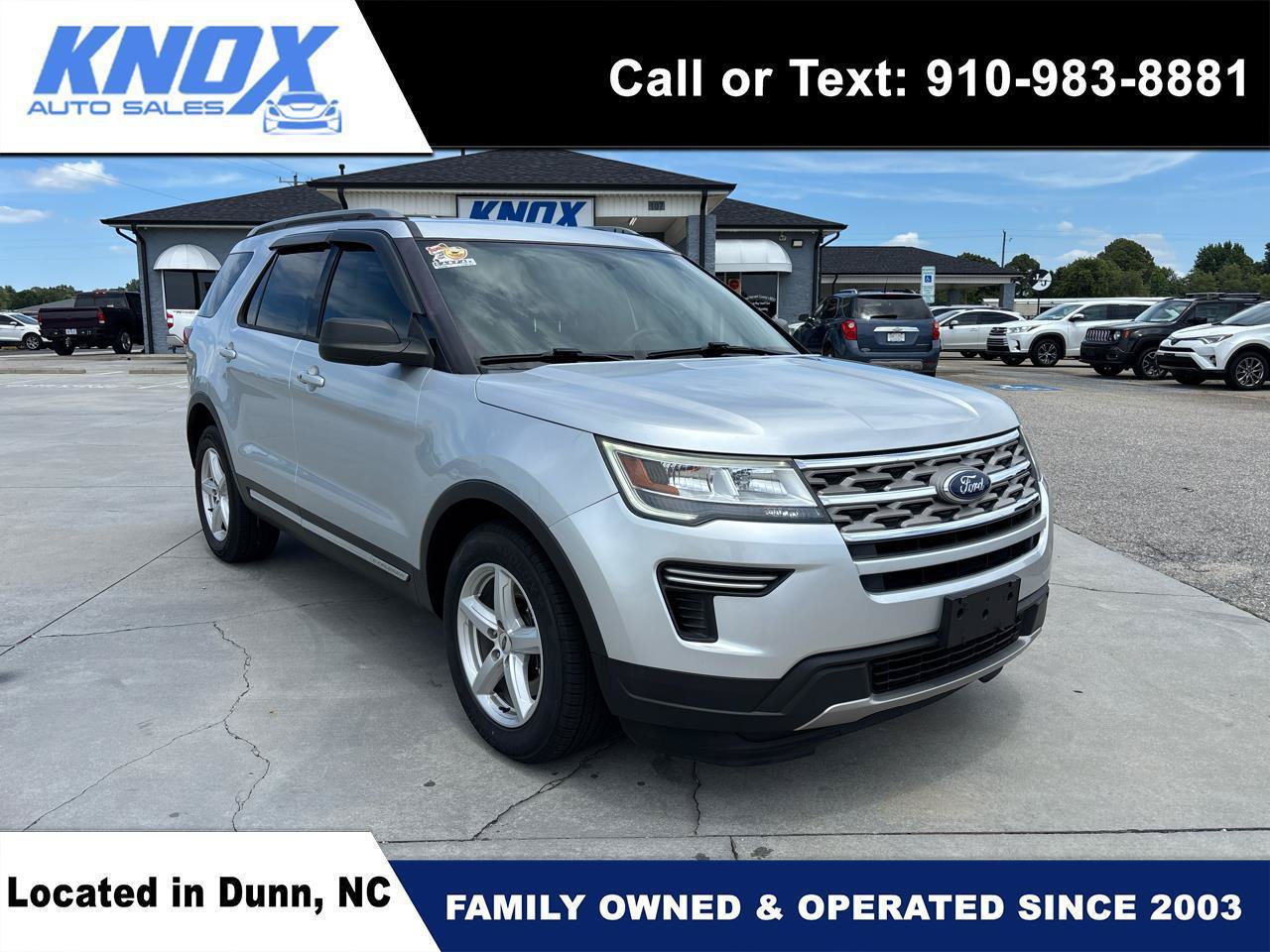Used 2018 Ford Explorer XLT FWD image 1