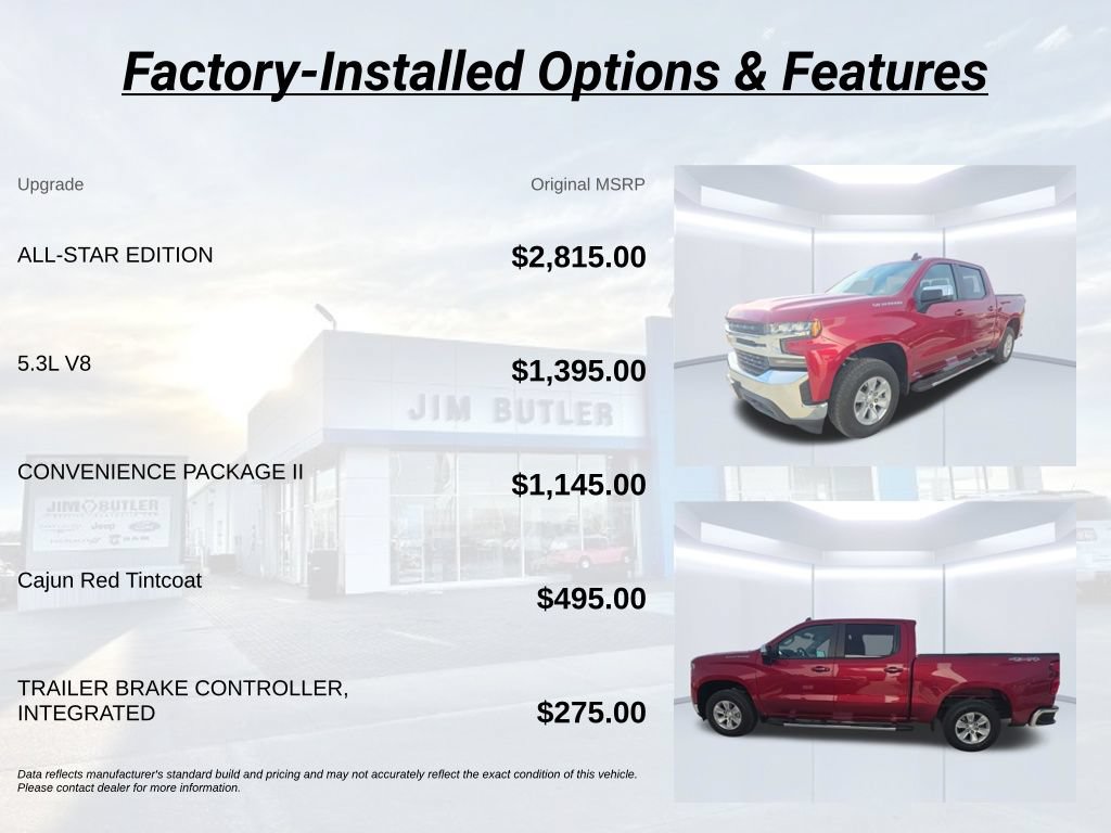 Used 2020 Chevrolet Silverado 1500 LT w/ All-Star Edition AWD/4WD image 3