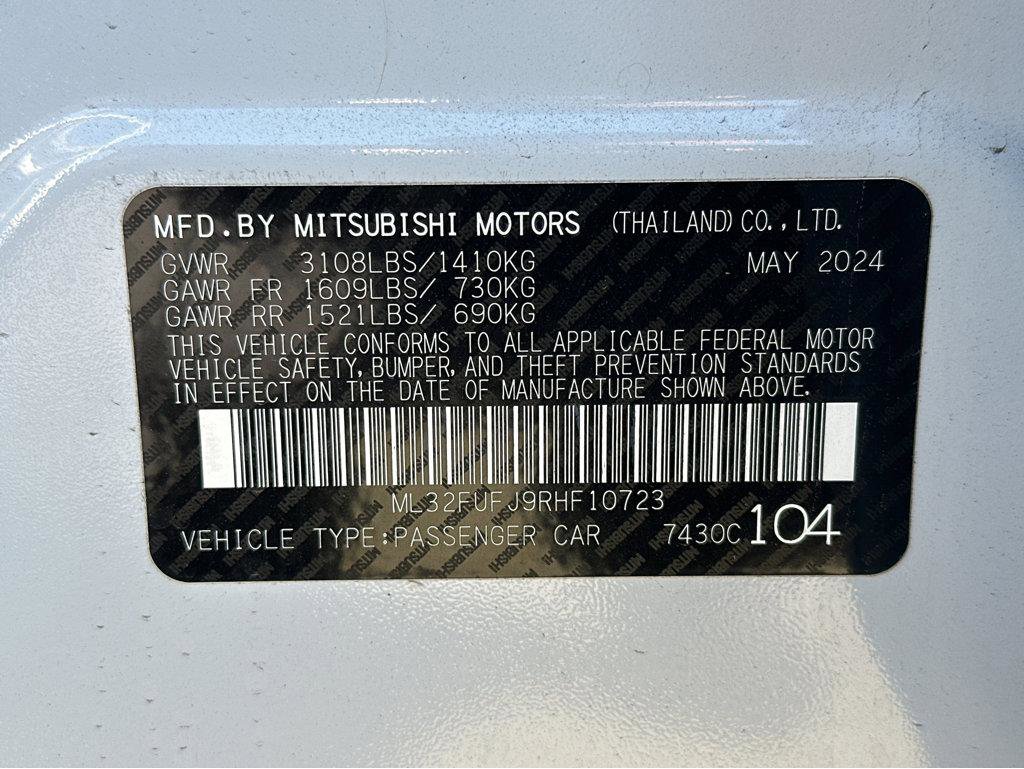 Used 2024 Mitsubishi Mirage G4 LE image 41