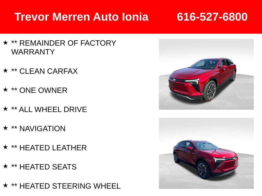Used 2024 Chevrolet Blazer EV LT AWD/4WD image 8