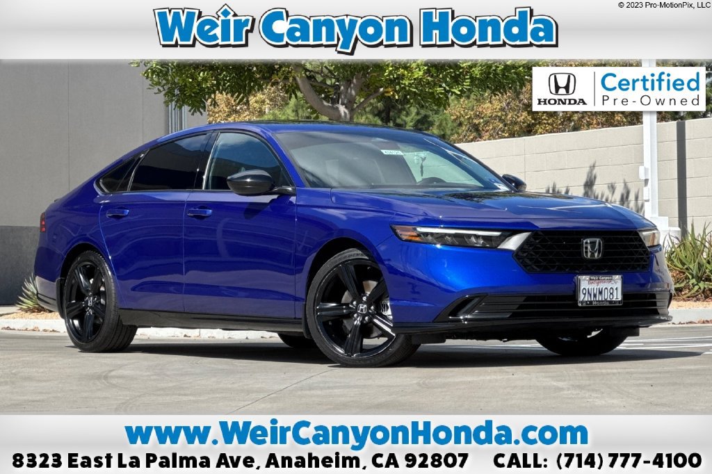 Certified 2024 Honda Accord Sport
