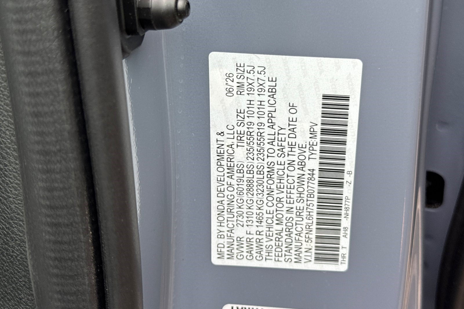 New 2026 Honda Odyssey Sport-L image 26