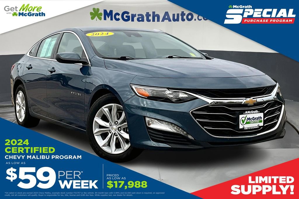 Used 2024 Chevrolet Malibu LT image 1