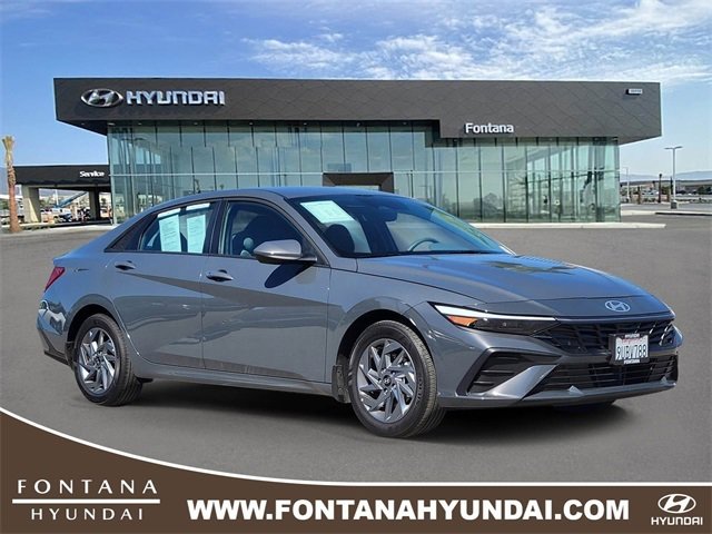 Certified 2025 Hyundai Elantra Blue