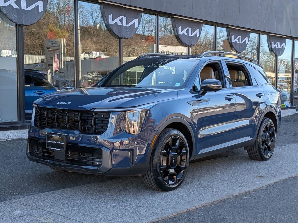 Certified 2024 Kia Sorento SX Prestige w/ Olive Brown Leather Package