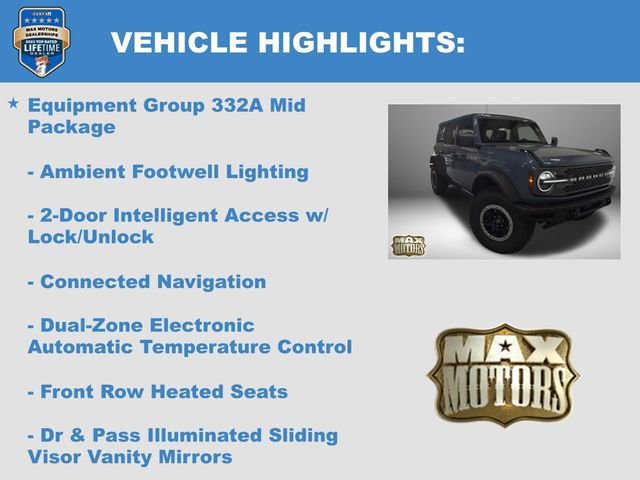 New 2024 Ford Bronco Badlands w/ Sasquatch Package image 5