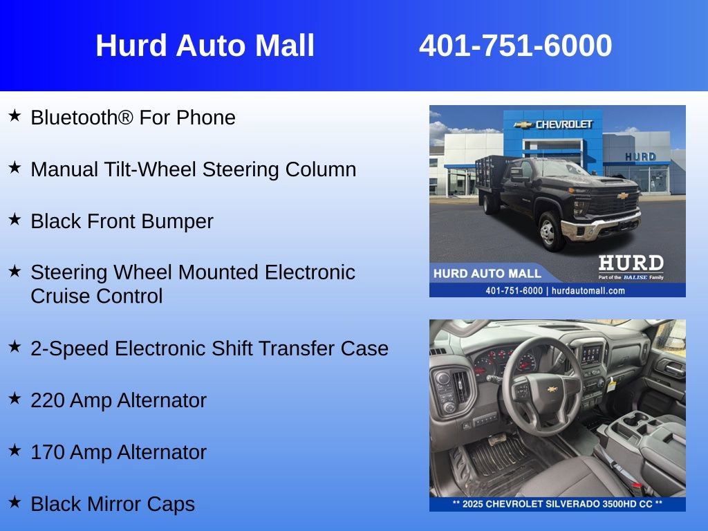 New 2025 Chevrolet Silverado 3500 W/T w/ WT Convenience Package image 24
