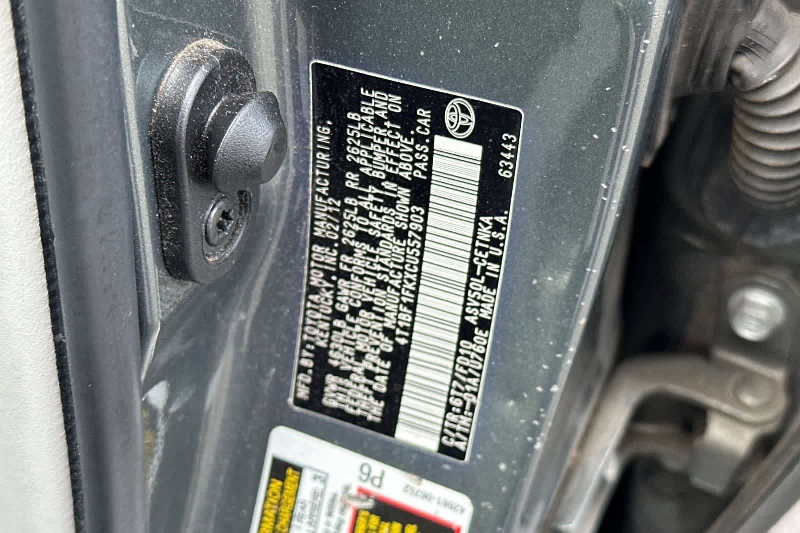Used 2012 Toyota Camry LE FWD image 31