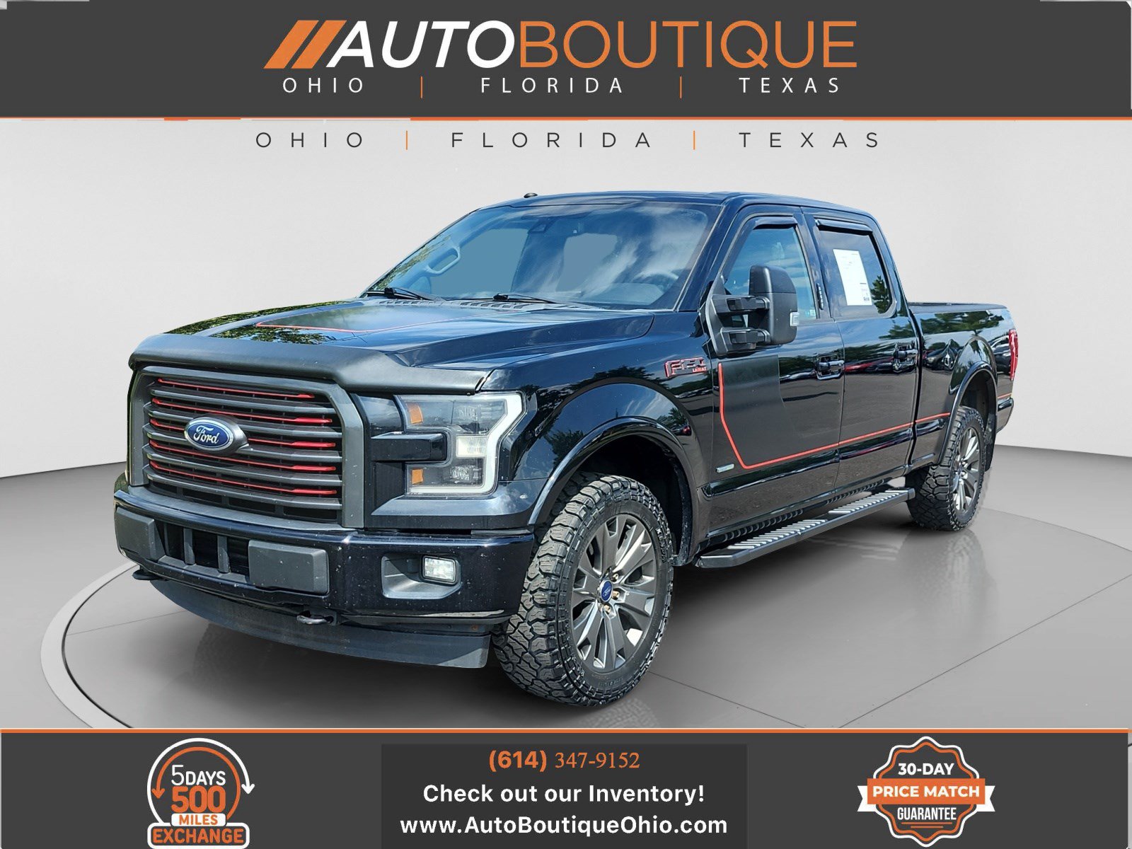Used 2017 Ford F150 Lariat w/ Equipment Group 502A Luxury