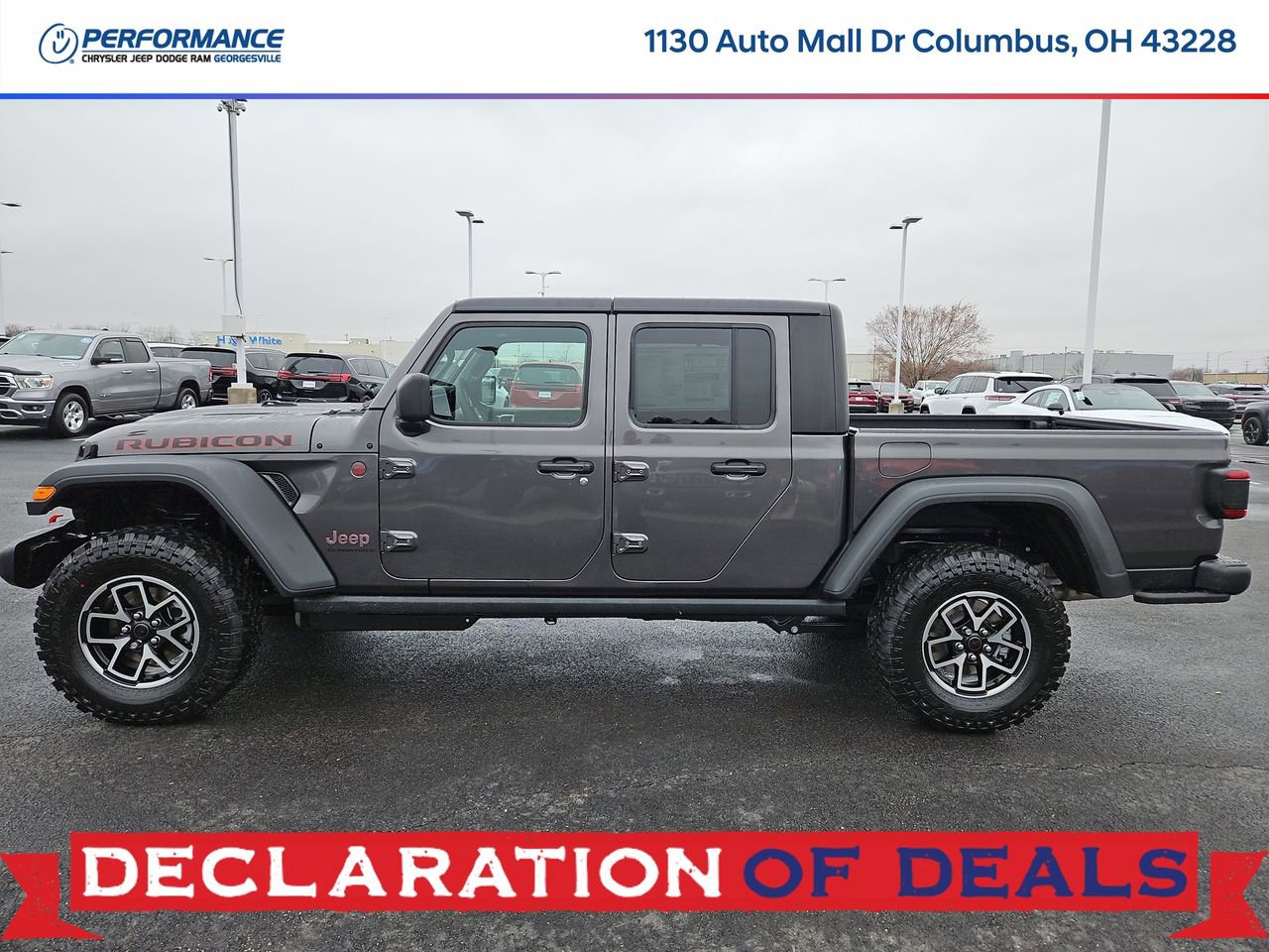 New 2026 Jeep Gladiator Rubicon w/ Steel Power Dome Hood Package image 4