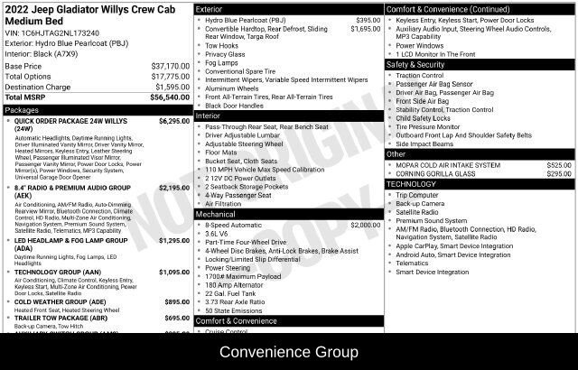 Used 2022 Jeep Gladiator Sport AWD/4WD image 9