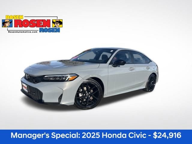 Certified 2025 Honda Civic Sport
