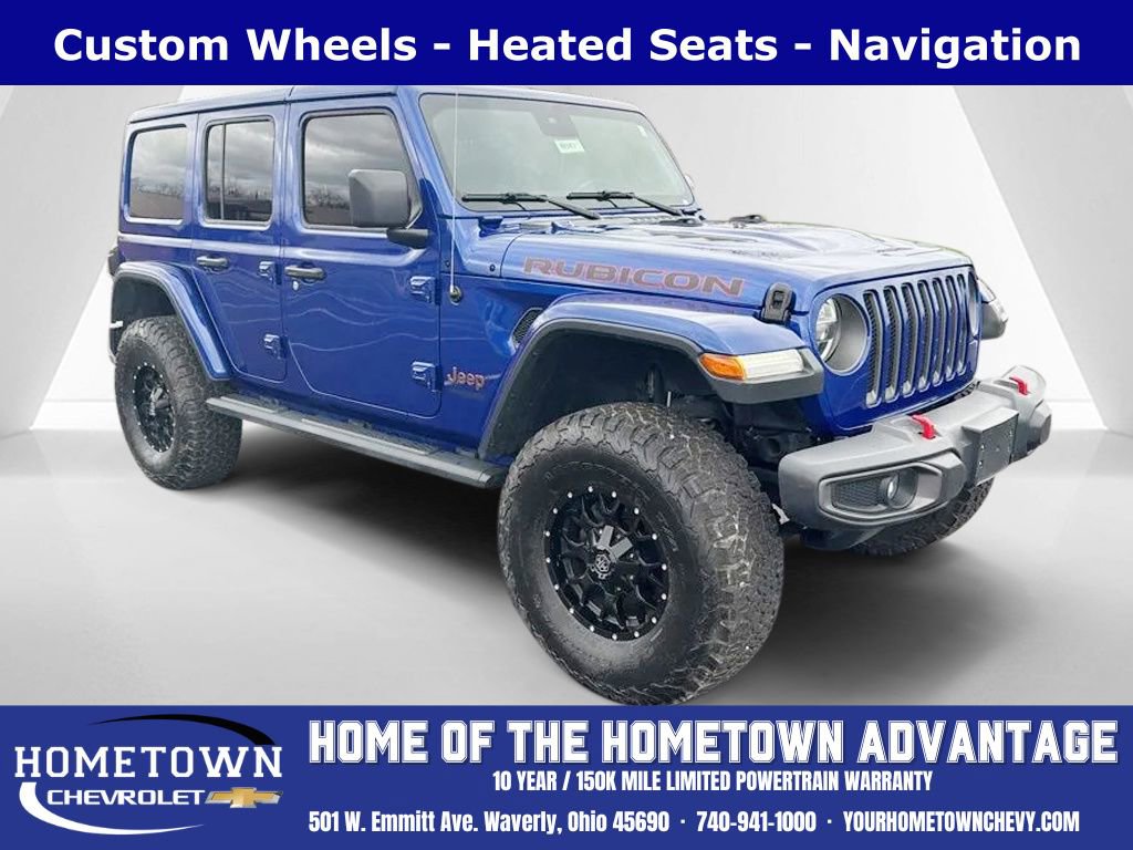Used 2019 Jeep Wrangler Unlimited Rubicon w/ Dual Top Group AWD/4WD image 1
