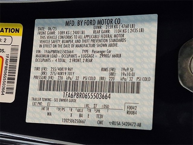 New 2025 Ford Mustang Dark Horse image 14