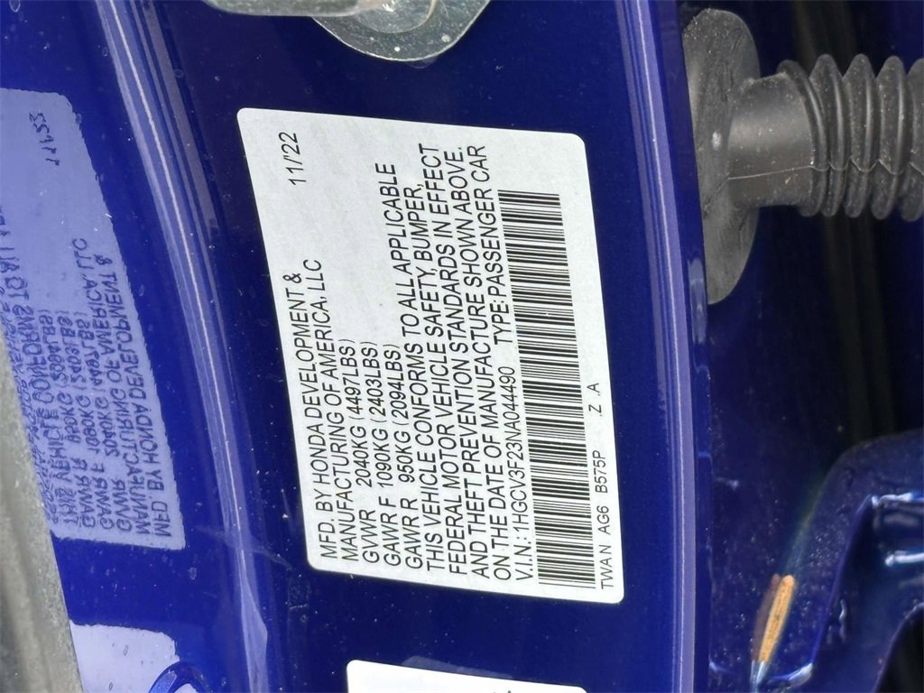 Certified 2022 Honda Accord Sport image 17