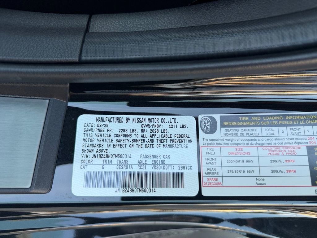 New 2026 Nissan Z Performance image 35