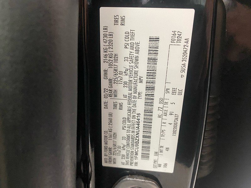 Used 2022 Ford Escape SE image 27