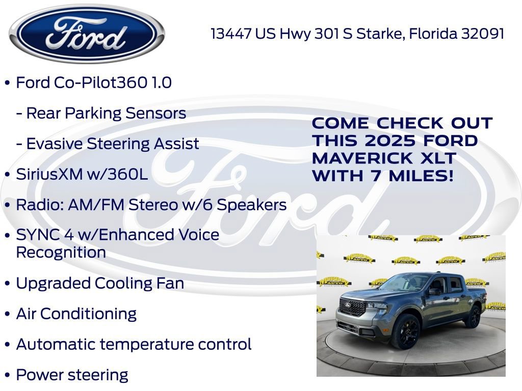 New 2025 Ford Maverick XLT w/ Black Appearance Package image 25