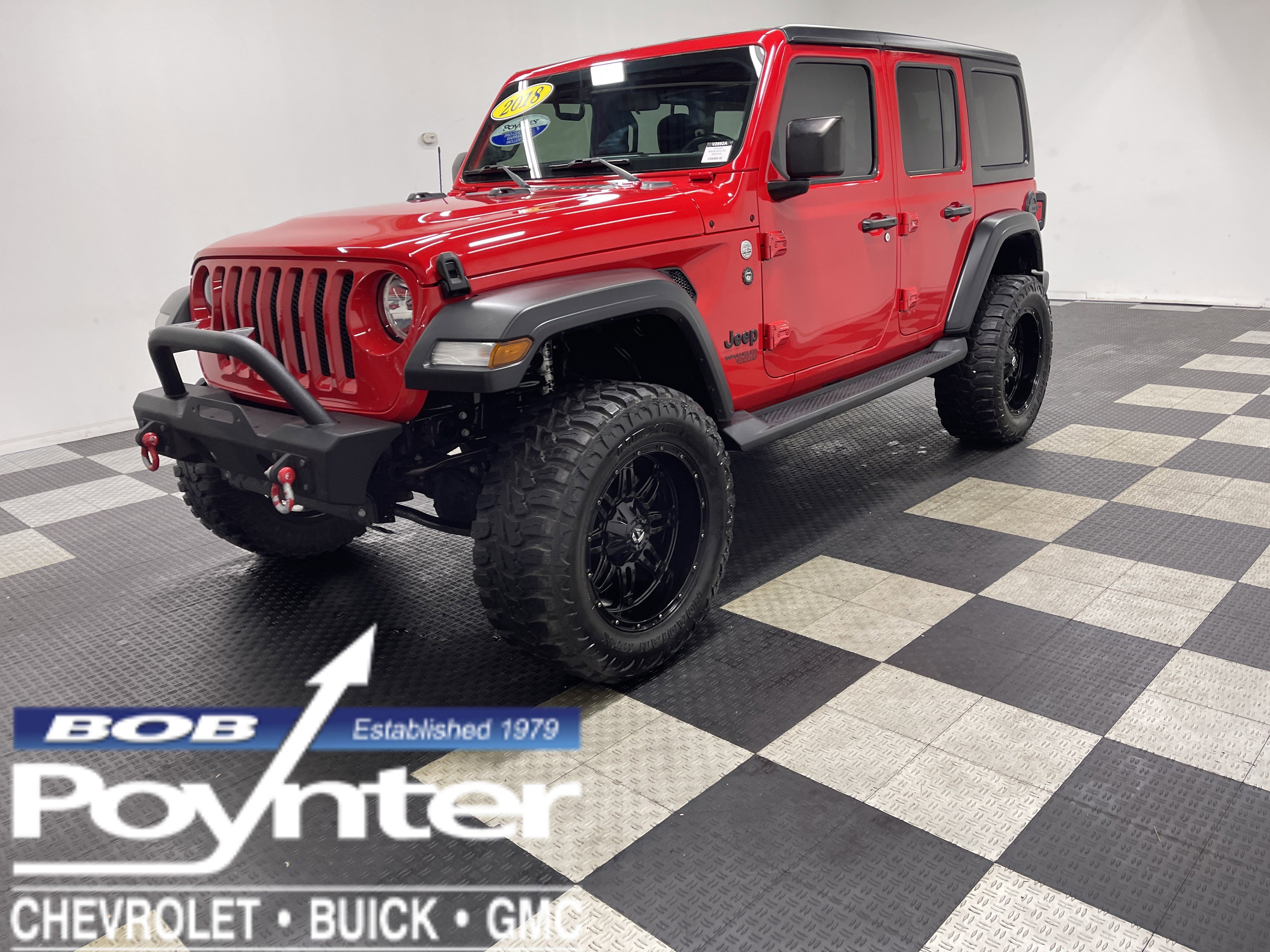 Used 2018 Jeep Wrangler Unlimited Sport S AWD/4WD image 1