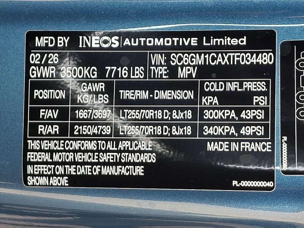 New 2026 INEOS Grenadier AWD/4WD image 10