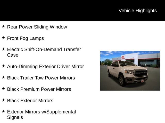 Used 2023 RAM 1500 Big Horn w/ Trailer Tow Group image 3