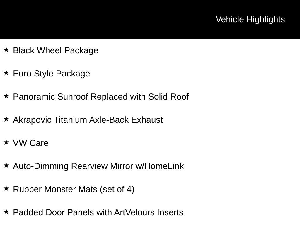 New 2026 Volkswagen Golf w/ Euro Style Package AWD/4WD image 8