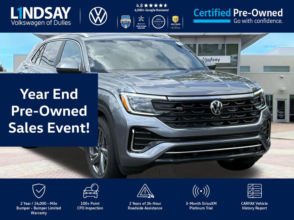 Certified 2024 Volkswagen Atlas Cross Sport SEL R-Line