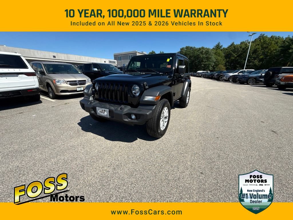 Certified 2023 Jeep Wrangler Sport AWD/4WD image 1