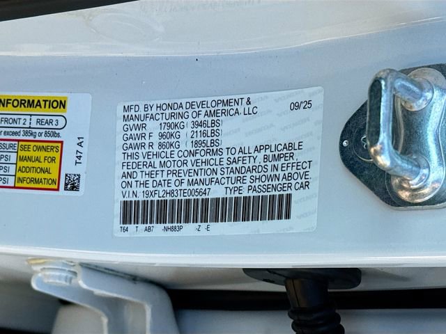 New 2026 Honda Civic Sport image 29