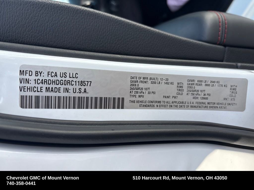 Used 2024 Dodge Durango GT RWD image 26